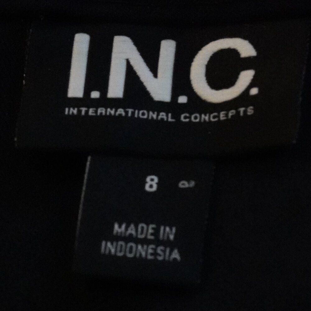INC, Pleated Dress Shorts, Black‎ - Picture 4 of 4